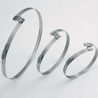 "8" Flex-Tube Bridge Clamps for Leaf Vacuum Hose