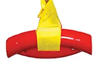 photo of the Hosebun® Hose Saddle available from McGill Hose and Leafvacuumhose.com
